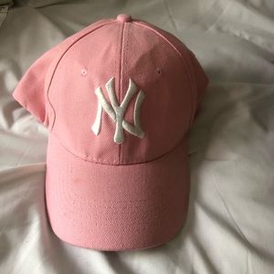 Pink NY Yankees Baseball Cap